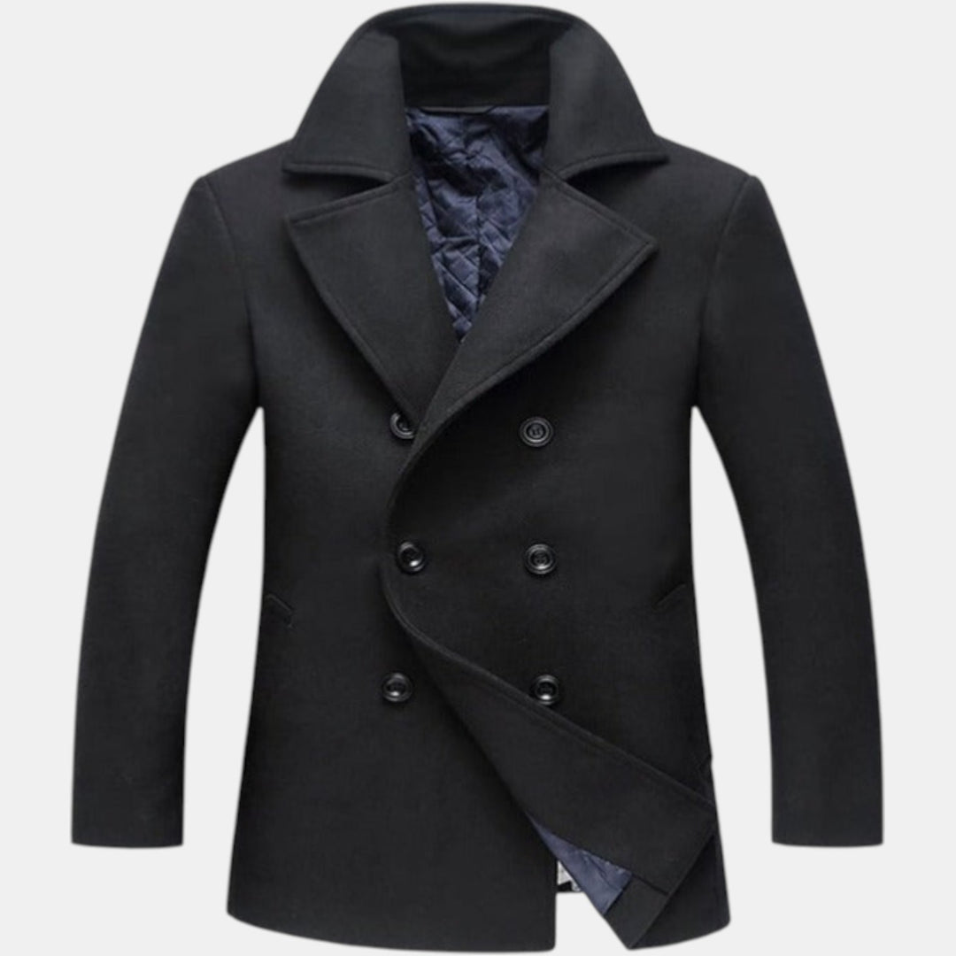 Stylish Double-Breasted Coat