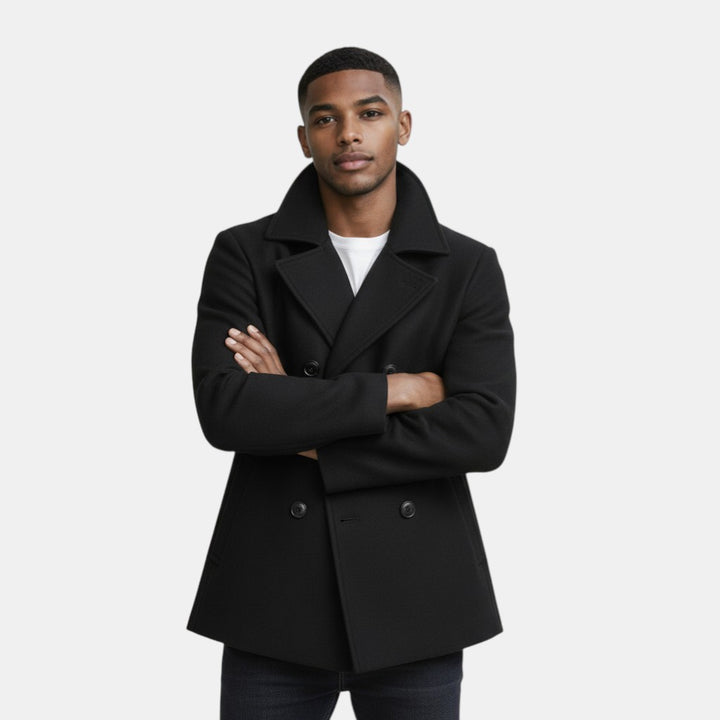 Stylish Double-Breasted Coat