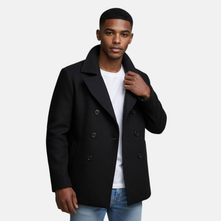 Stylish Double-Breasted Coat