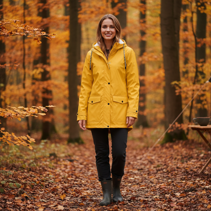 Women’s Waterproof Windproof Jacket with Hood
