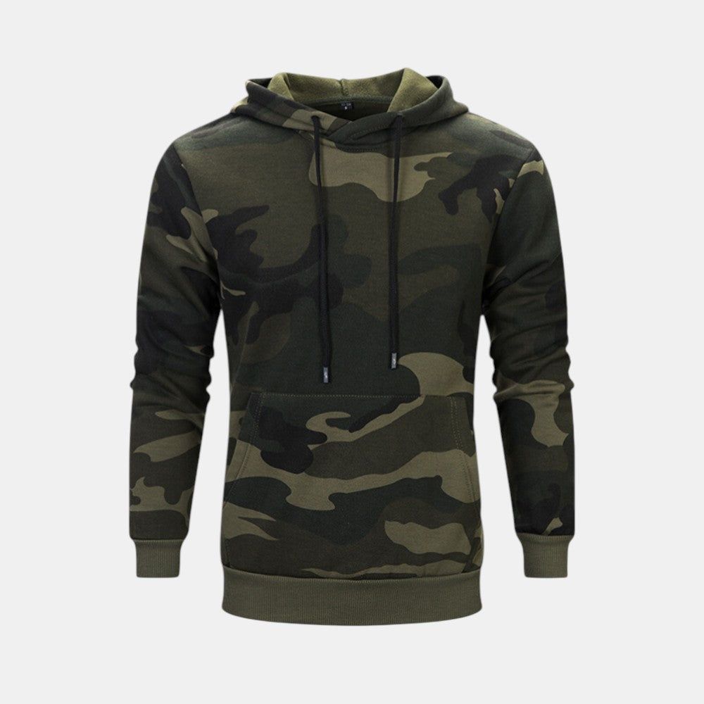 Men's Camouflage Hoodie Comfortable Casual Style