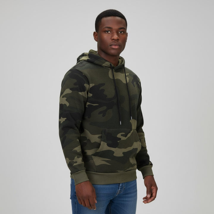 Men's Camouflage Hoodie Comfortable Casual Style