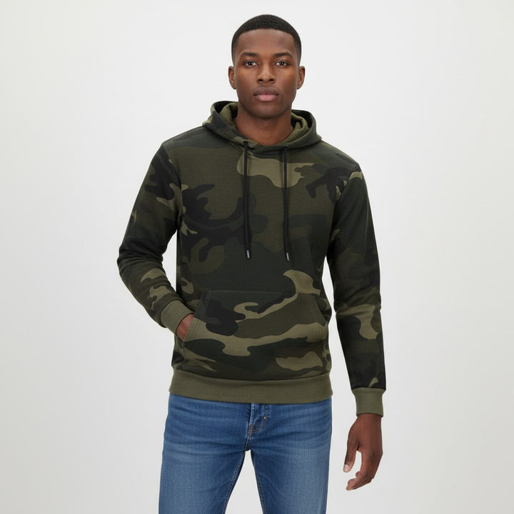 Men's Camouflage Hoodie Comfortable Casual Style