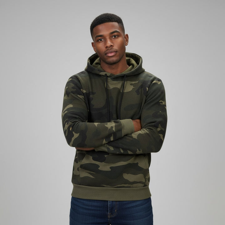 Men's Camouflage Hoodie Comfortable Casual Style