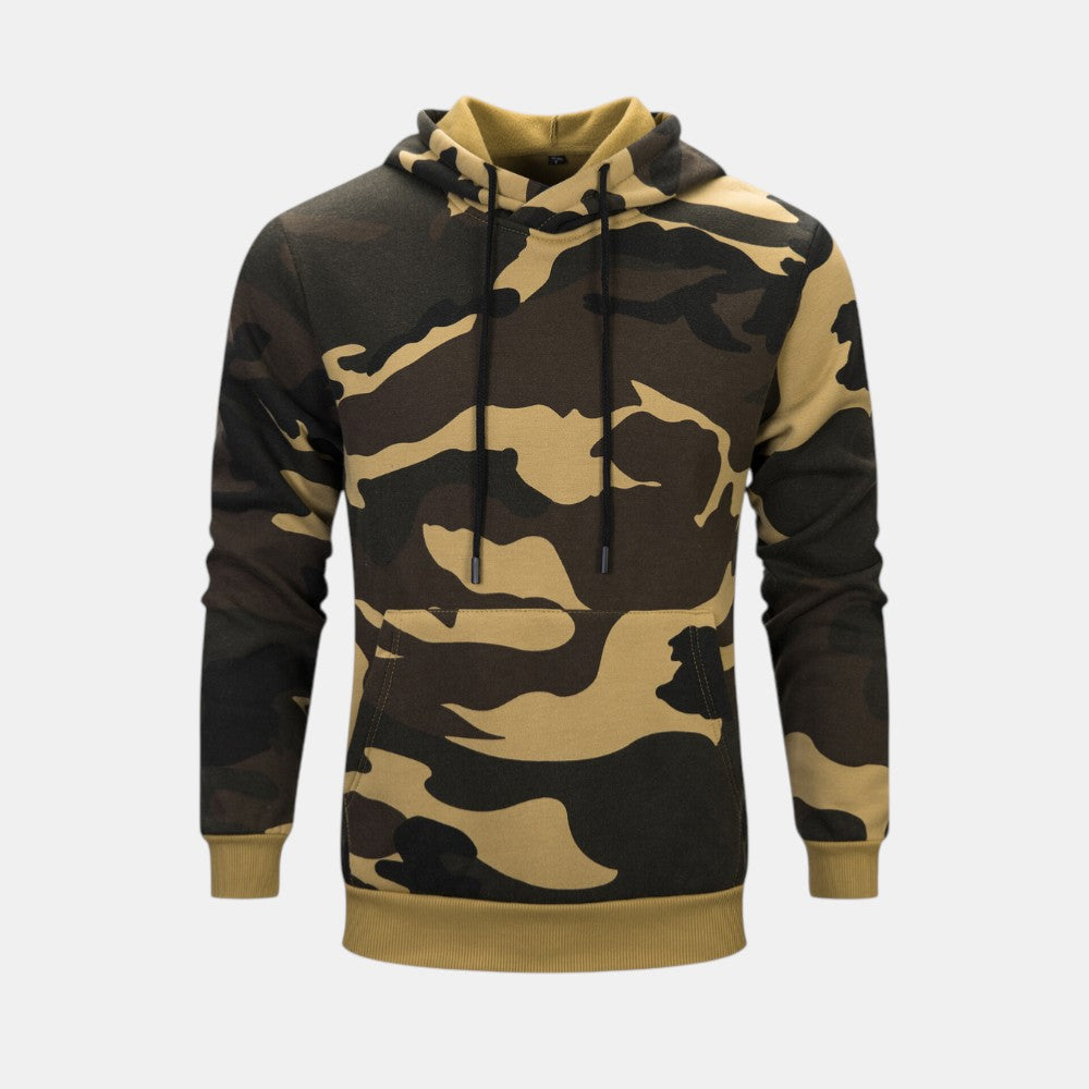 Men's Camouflage Hoodie Comfortable Casual Style