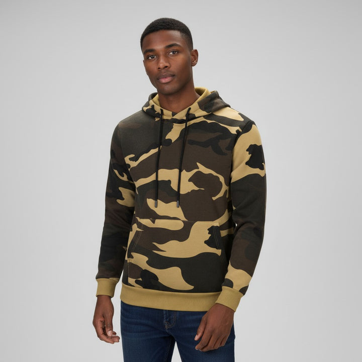 Men's Camouflage Hoodie Comfortable Casual Style