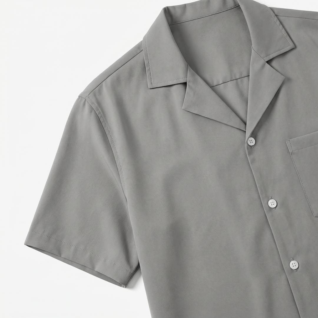 Men’s Short Sleeve Shirt and Trousers Set