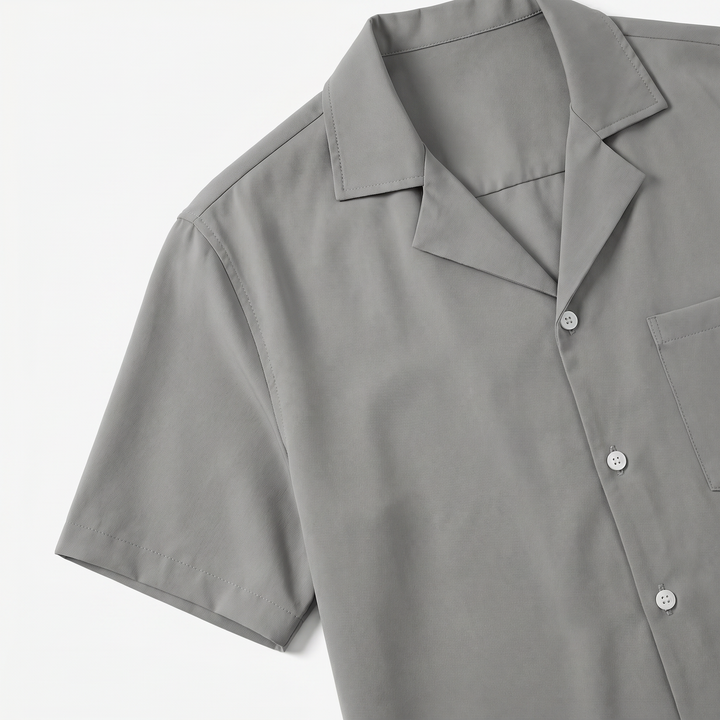 Men’s Short Sleeve Shirt and Trousers Set