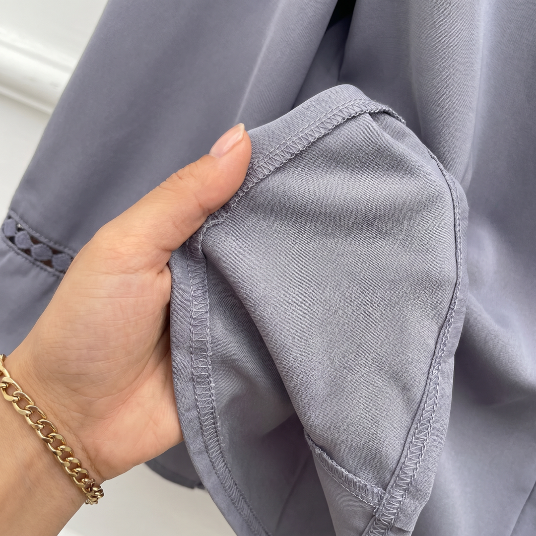 Elegant V-Neck Flared Sleeve Blouse for Women