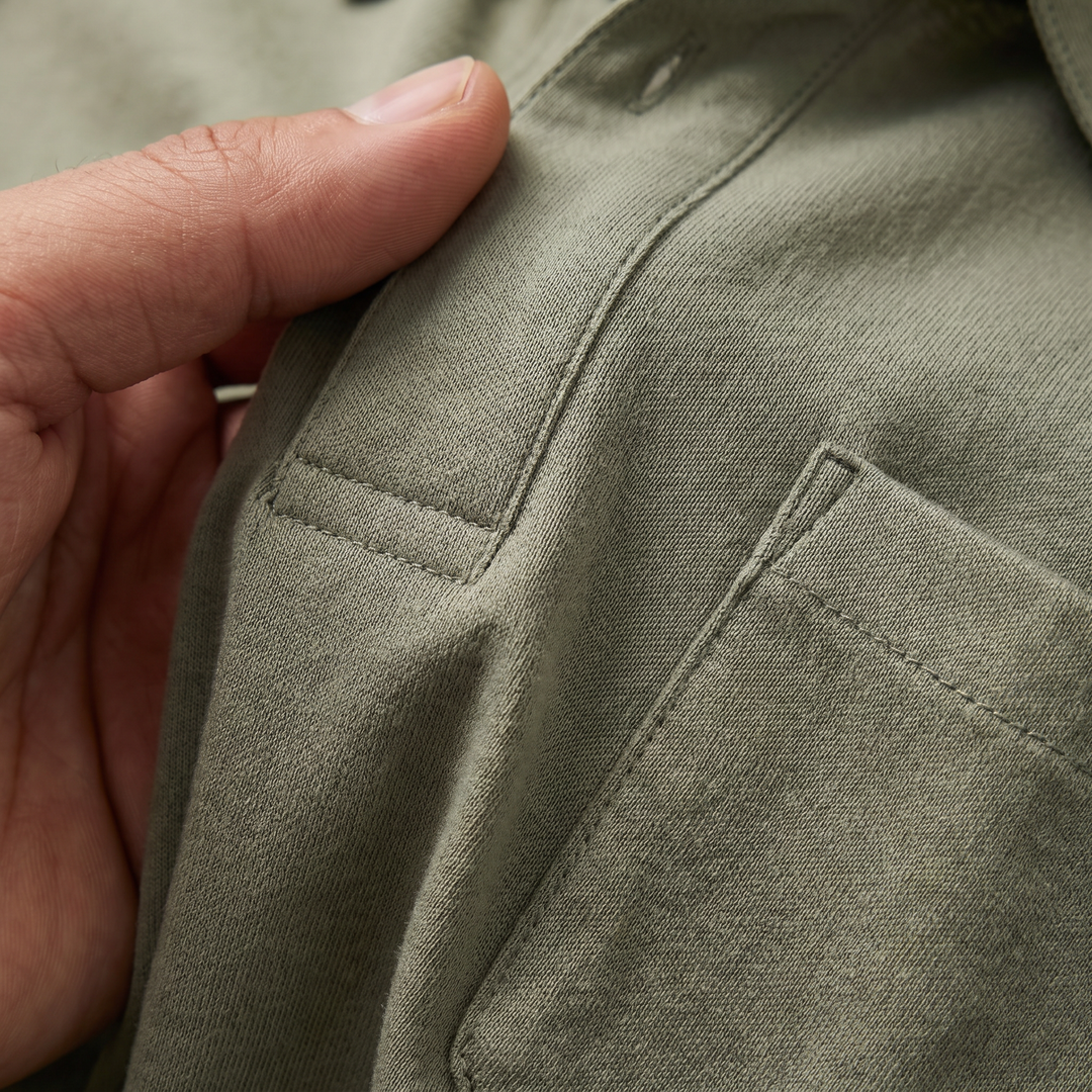Men’s Short Sleeve Polo Shirt with Chest Pocket