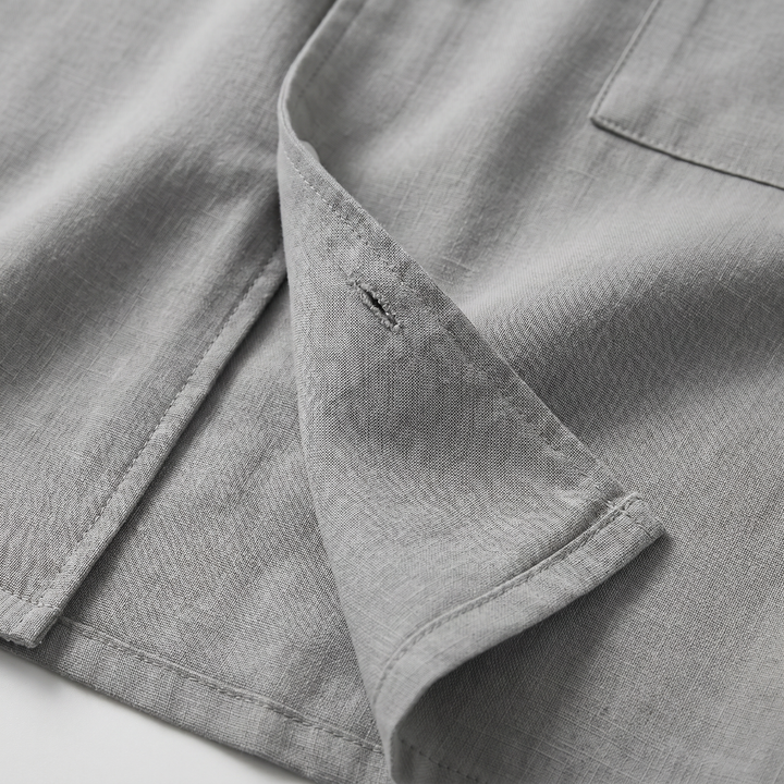 Men’s Short Sleeve Shirt and Trousers Set