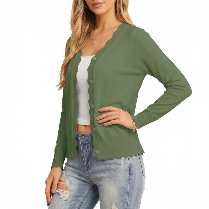 Women’s Short Knit Cardigan Sweater