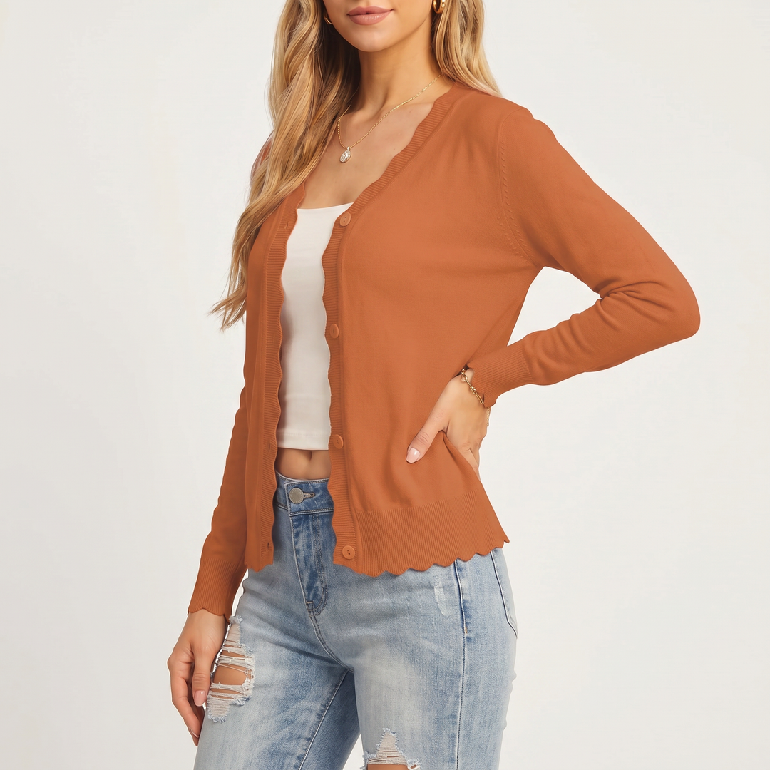 Women’s Short Knit Cardigan Sweater