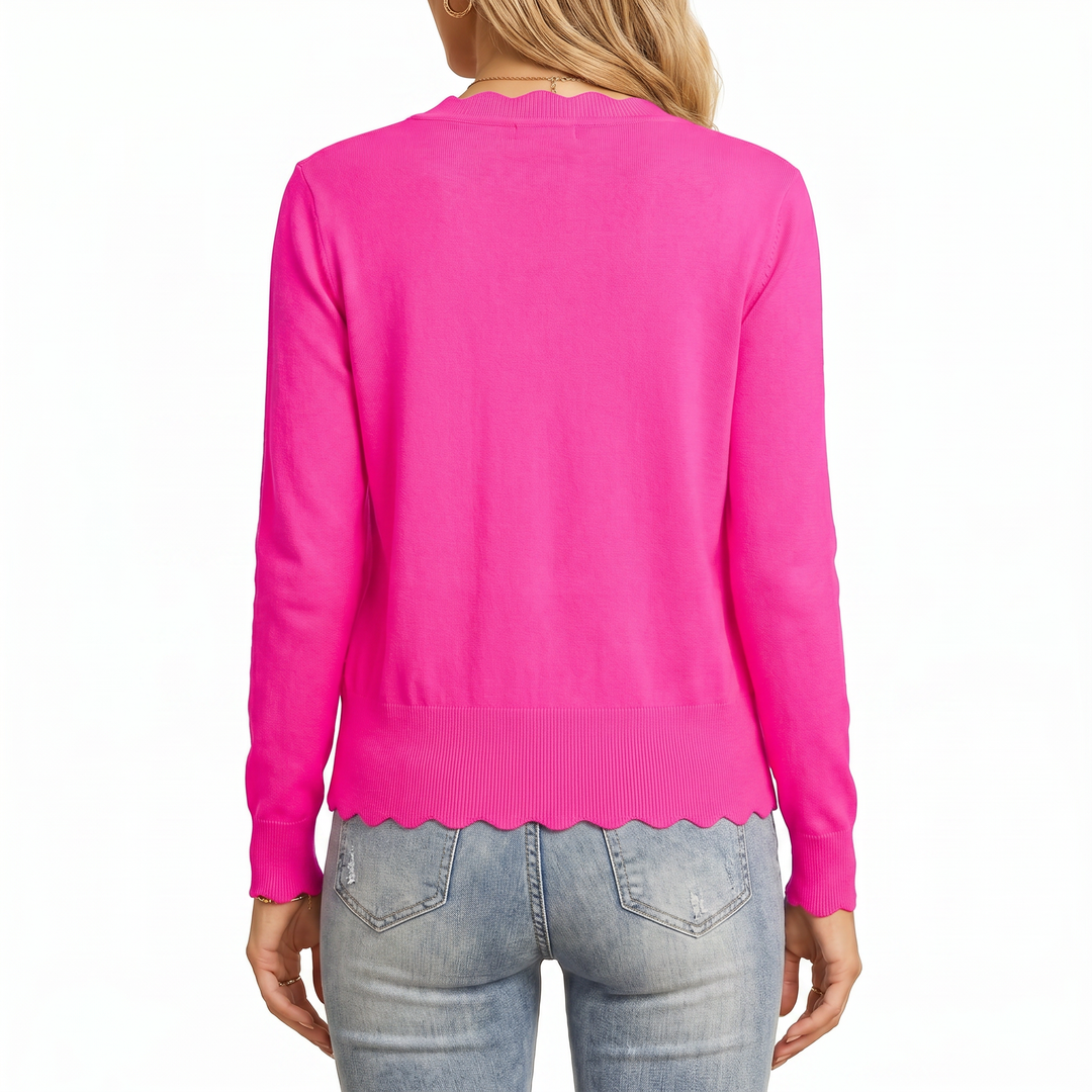 Women’s Short Knit Cardigan Sweater