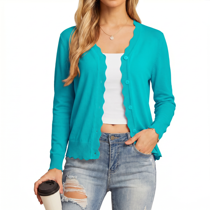 Women’s Short Knit Cardigan Sweater