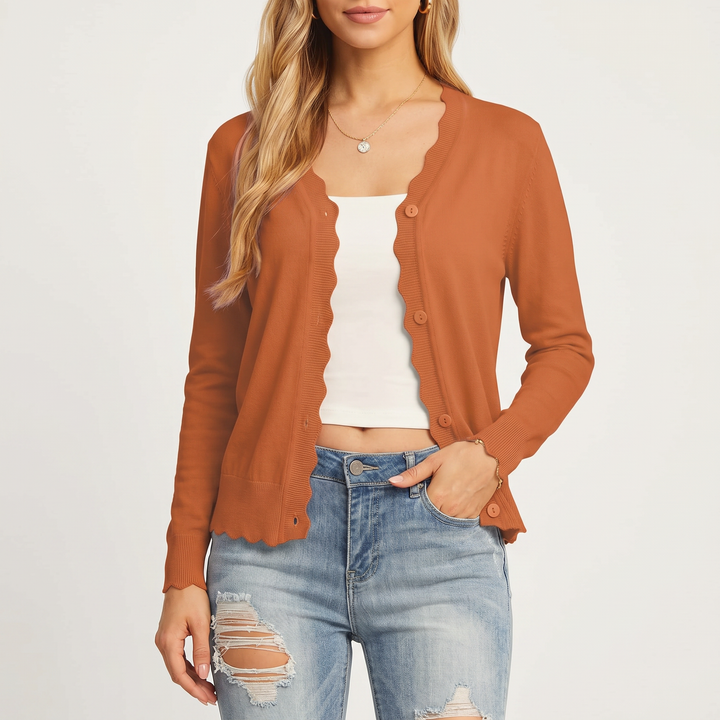 Women’s Short Knit Cardigan Sweater