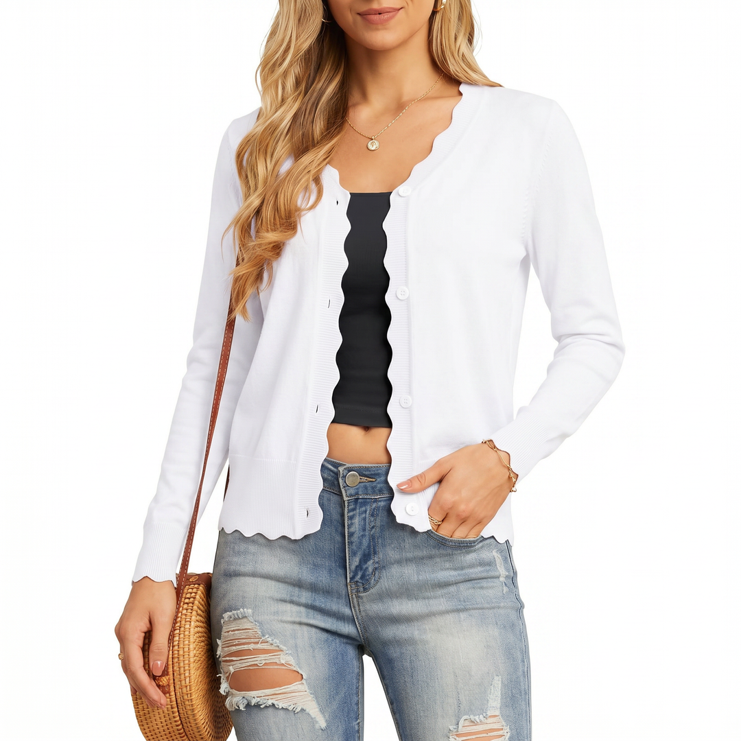 Women’s Short Knit Cardigan Sweater