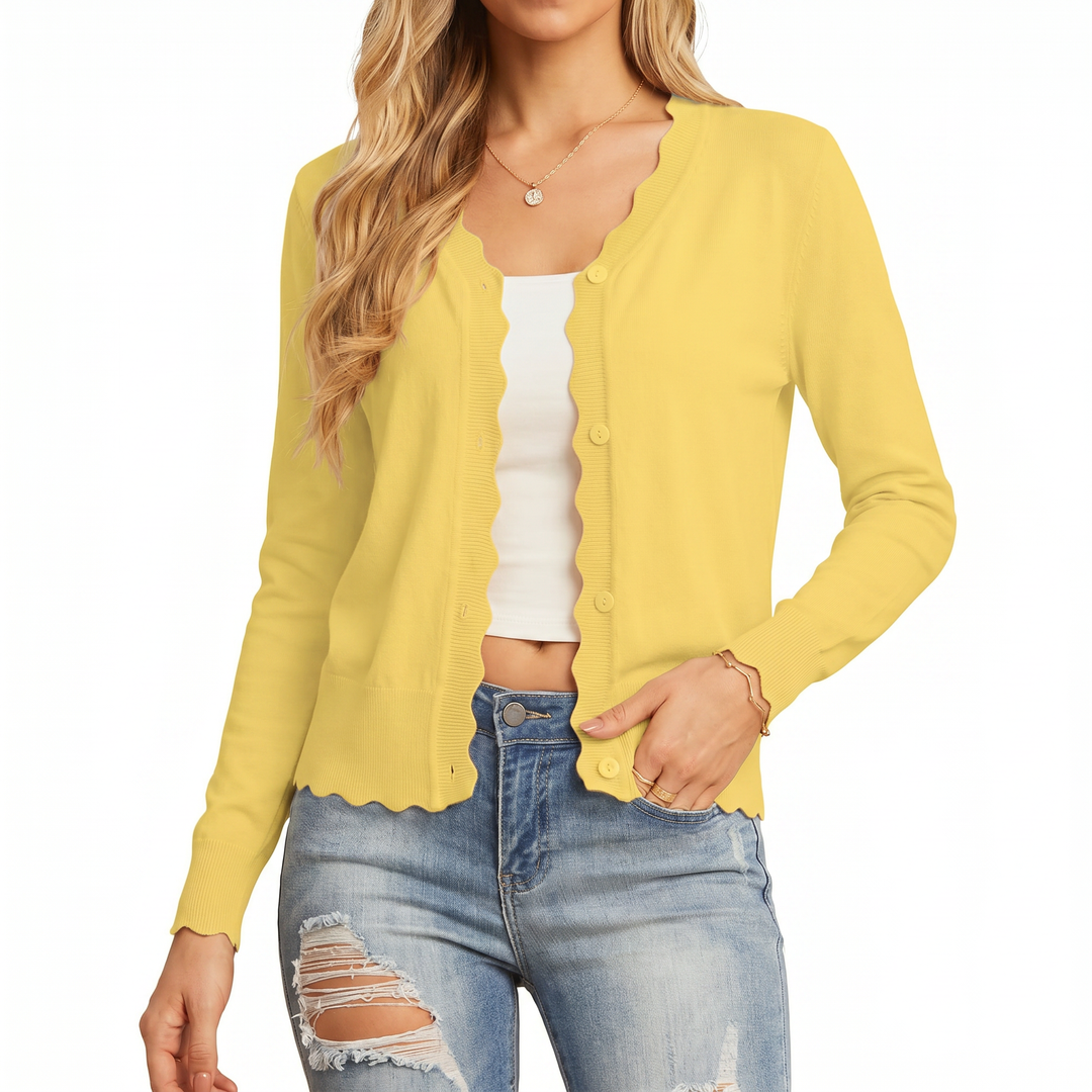 Women’s Short Knit Cardigan Sweater