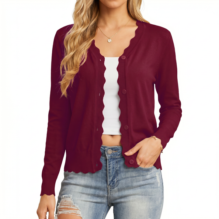 Women’s Short Knit Cardigan Sweater