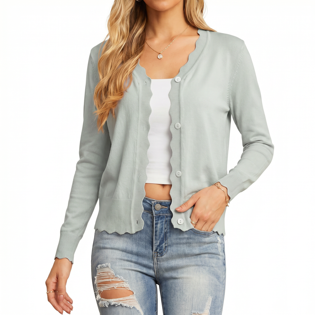 Women’s Short Knit Cardigan Sweater