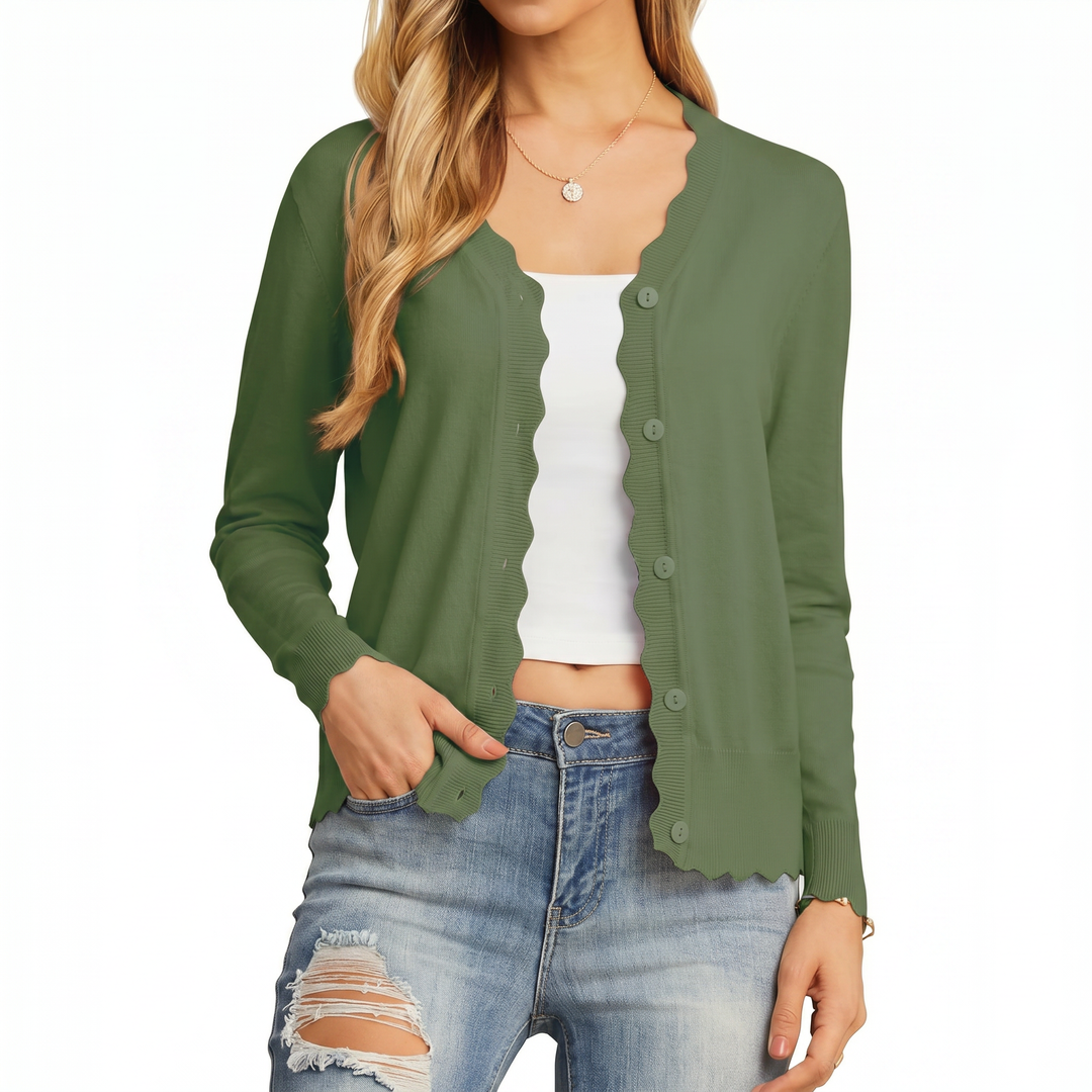 Women’s Short Knit Cardigan Sweater