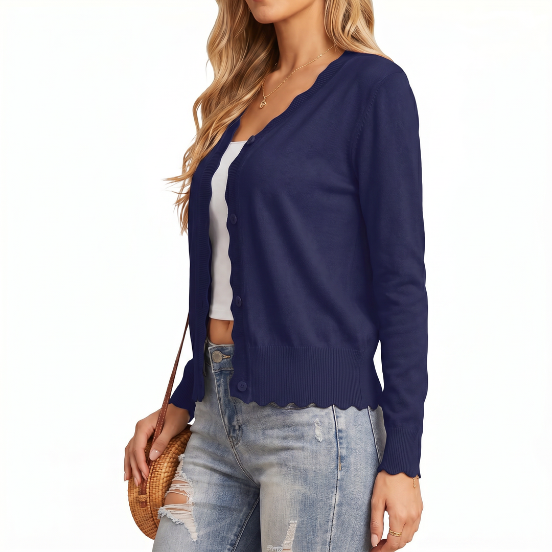 Women’s Short Knit Cardigan Sweater