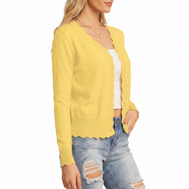 Women’s Short Knit Cardigan Sweater