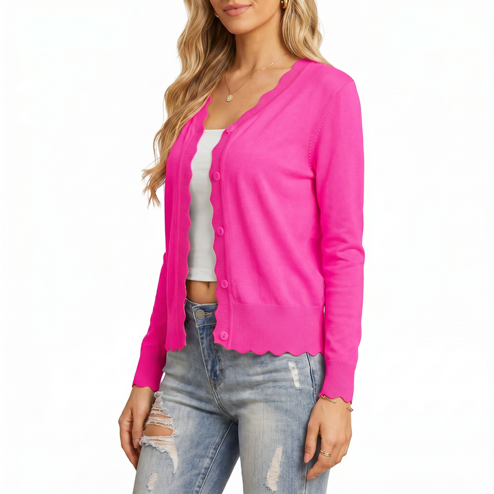 Women’s Short Knit Cardigan Sweater