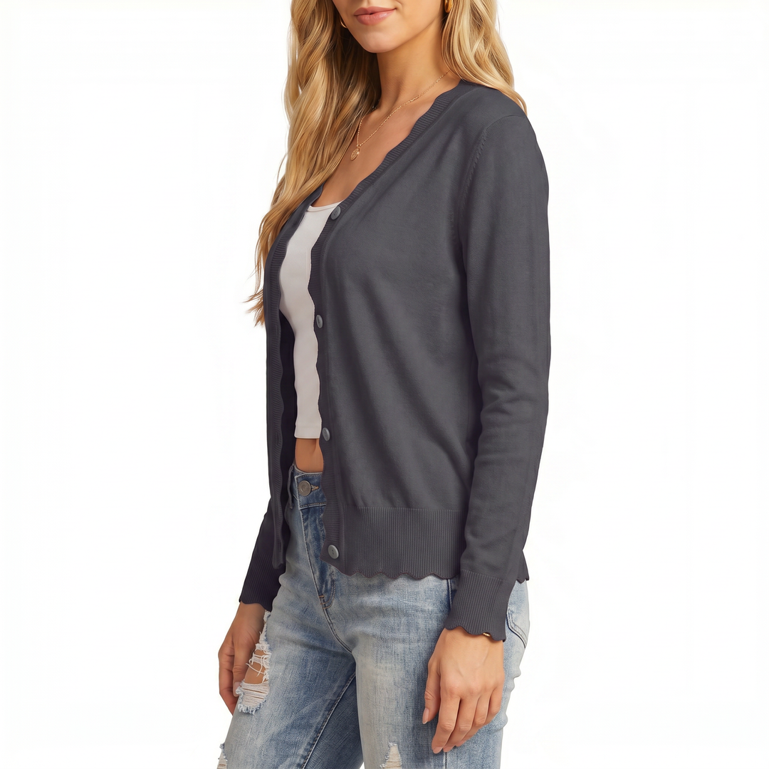 Women’s Short Knit Cardigan Sweater
