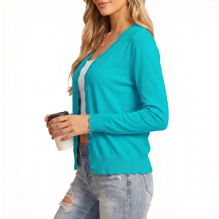 Women’s Short Knit Cardigan Sweater