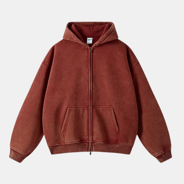 Women's Oversized Zip Hoodie