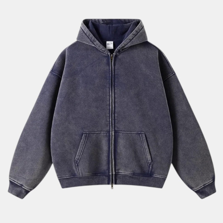 Women's Oversized Zip Hoodie