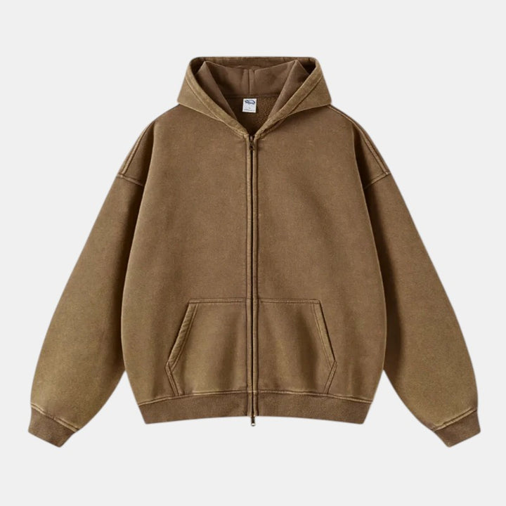 Women's Oversized Zip Hoodie