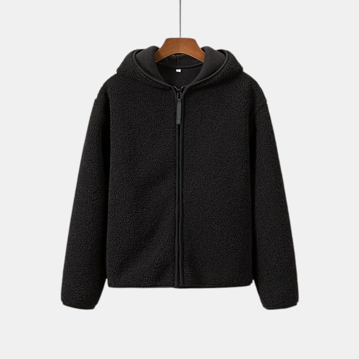 Women's Hooded Sherpa Fleece Gilet
