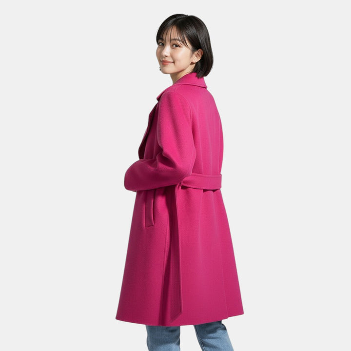 Ladies' Long Trench Coat Winter Jacket