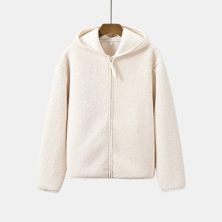 Women's Hooded Sherpa Fleece Gilet