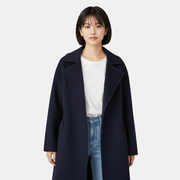 Ladies' Long Trench Coat Winter Jacket