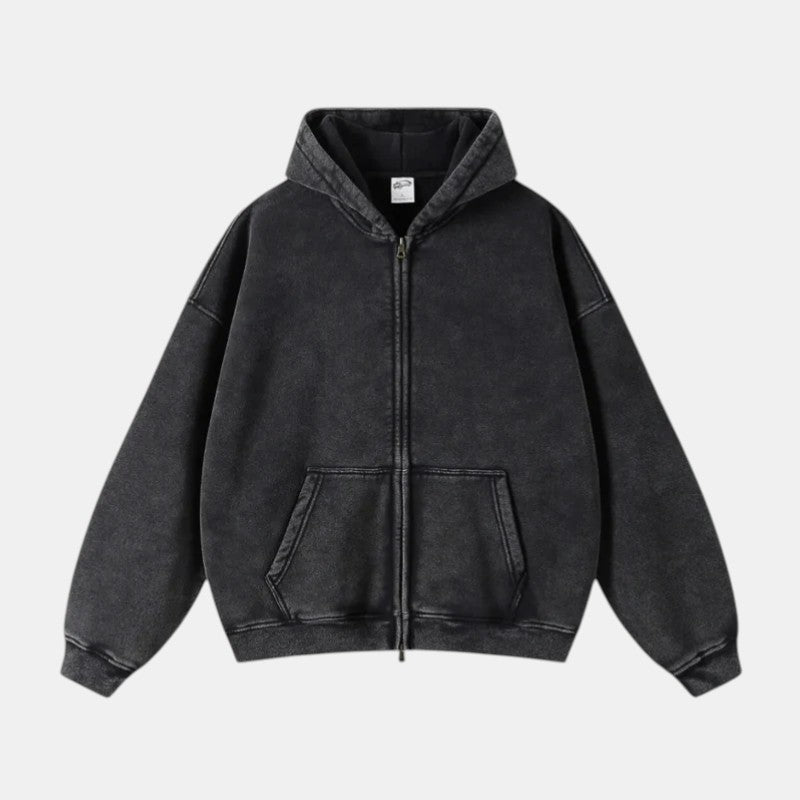 Women's Oversized Zip Hoodie