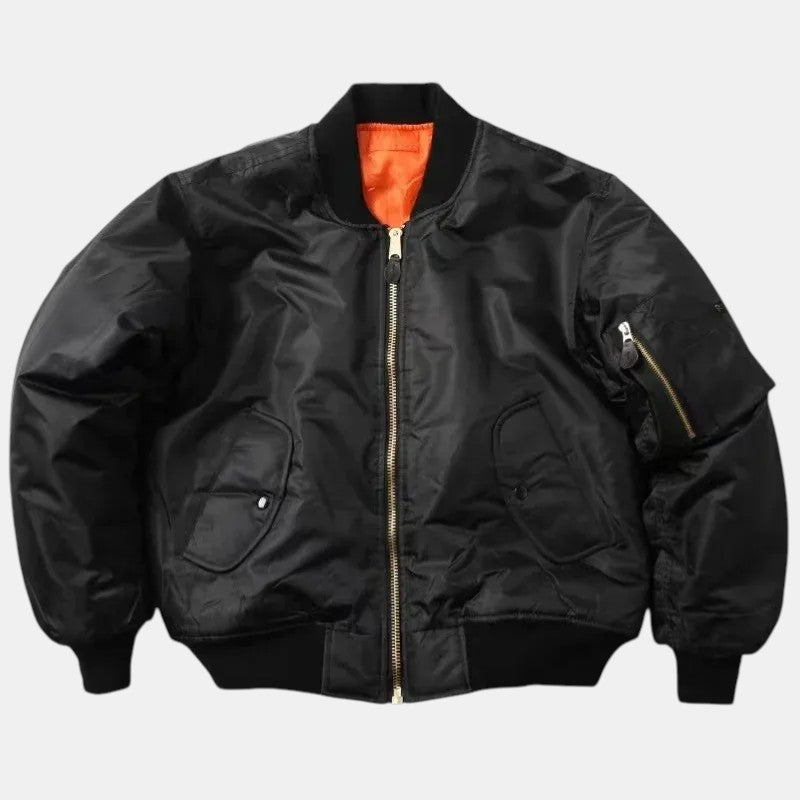 Women's Stylish Bomber Jacket with Warm Insulation