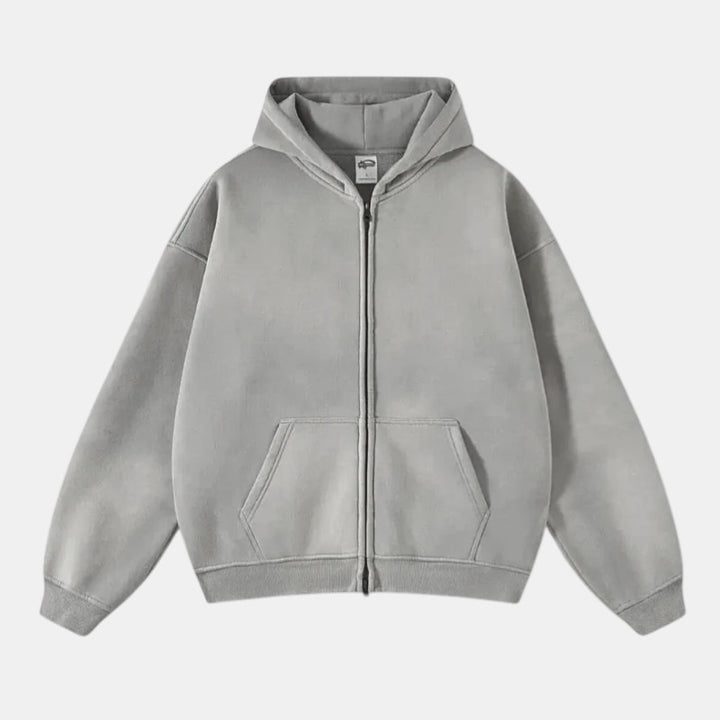 Women's Oversized Zip Hoodie