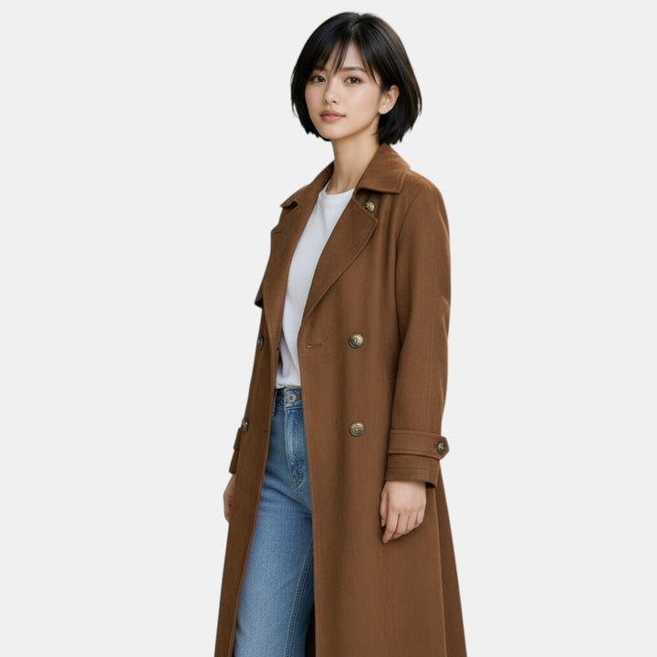 Oversized Long Trenchcoat for Women
