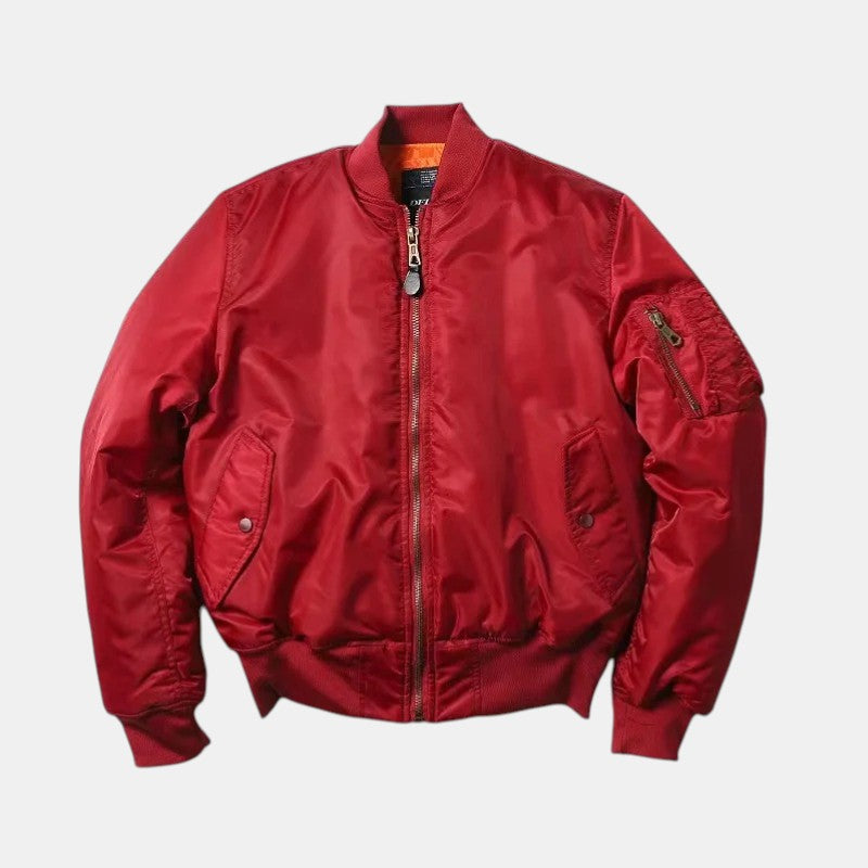 Women's Stylish Bomber Jacket with Warm Insulation