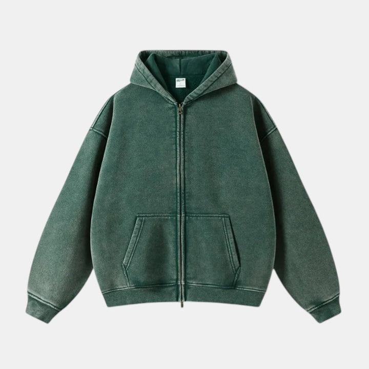 Women's Oversized Zip Hoodie