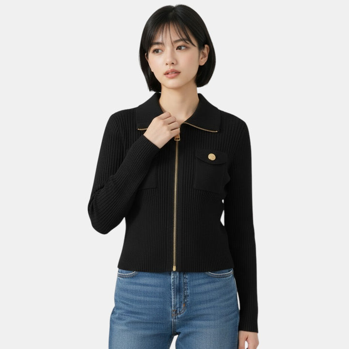 Knitted Slim Fit Sweater for Women