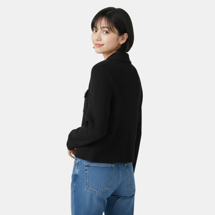 Knitted Slim Fit Sweater for Women