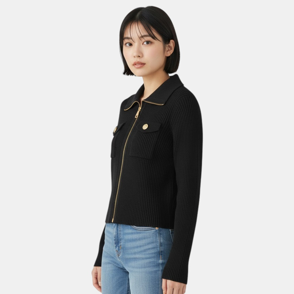 Knitted Slim Fit Sweater for Women