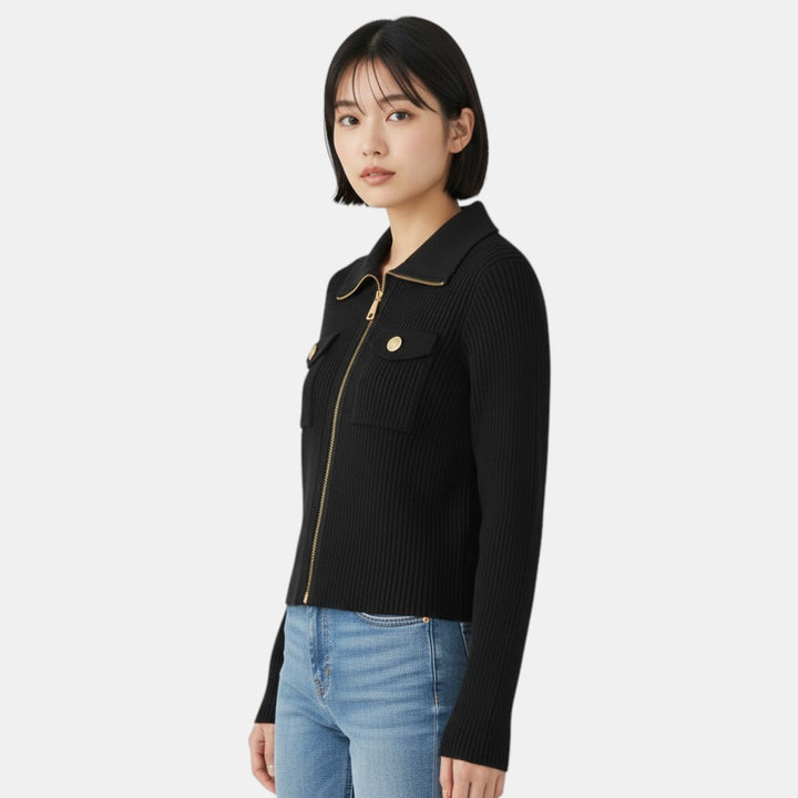 Knitted Slim Fit Sweater for Women