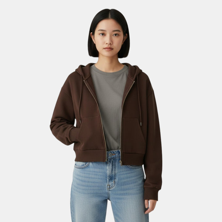 Ladies' Zip Vest with Hood