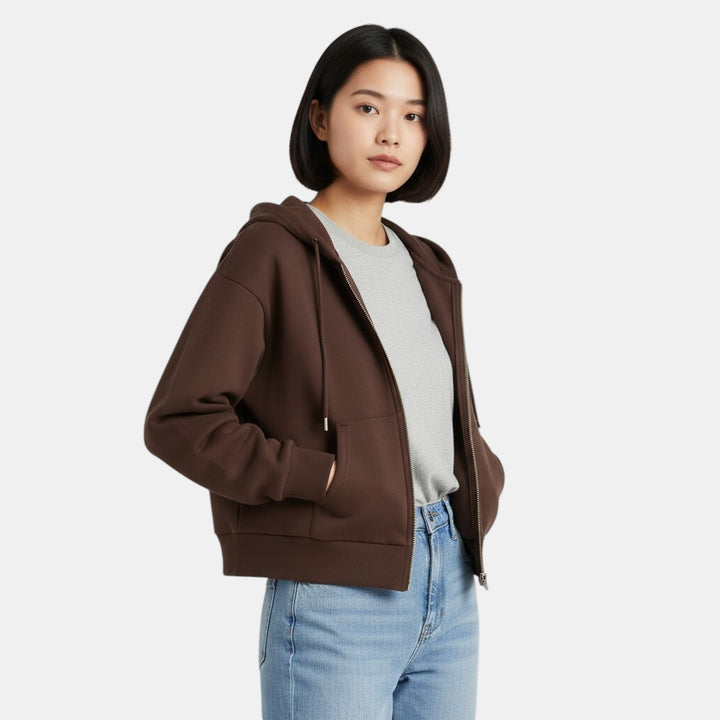 Ladies' Zip Vest with Hood
