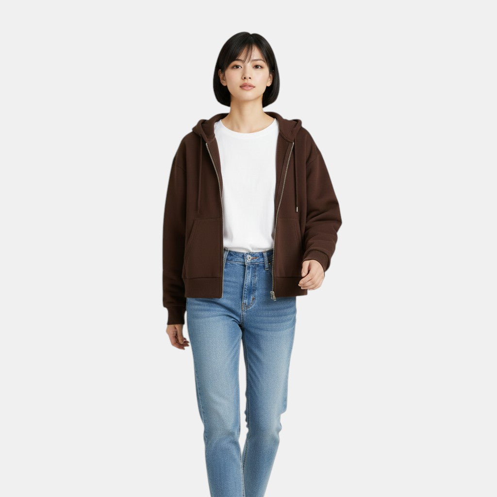 Ladies' Zip Vest with Hood